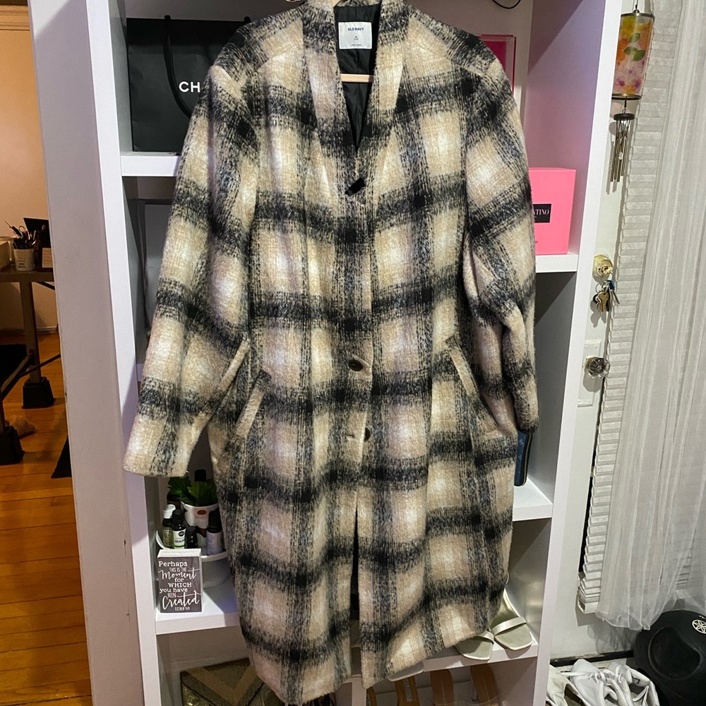 Full length plus size shacket